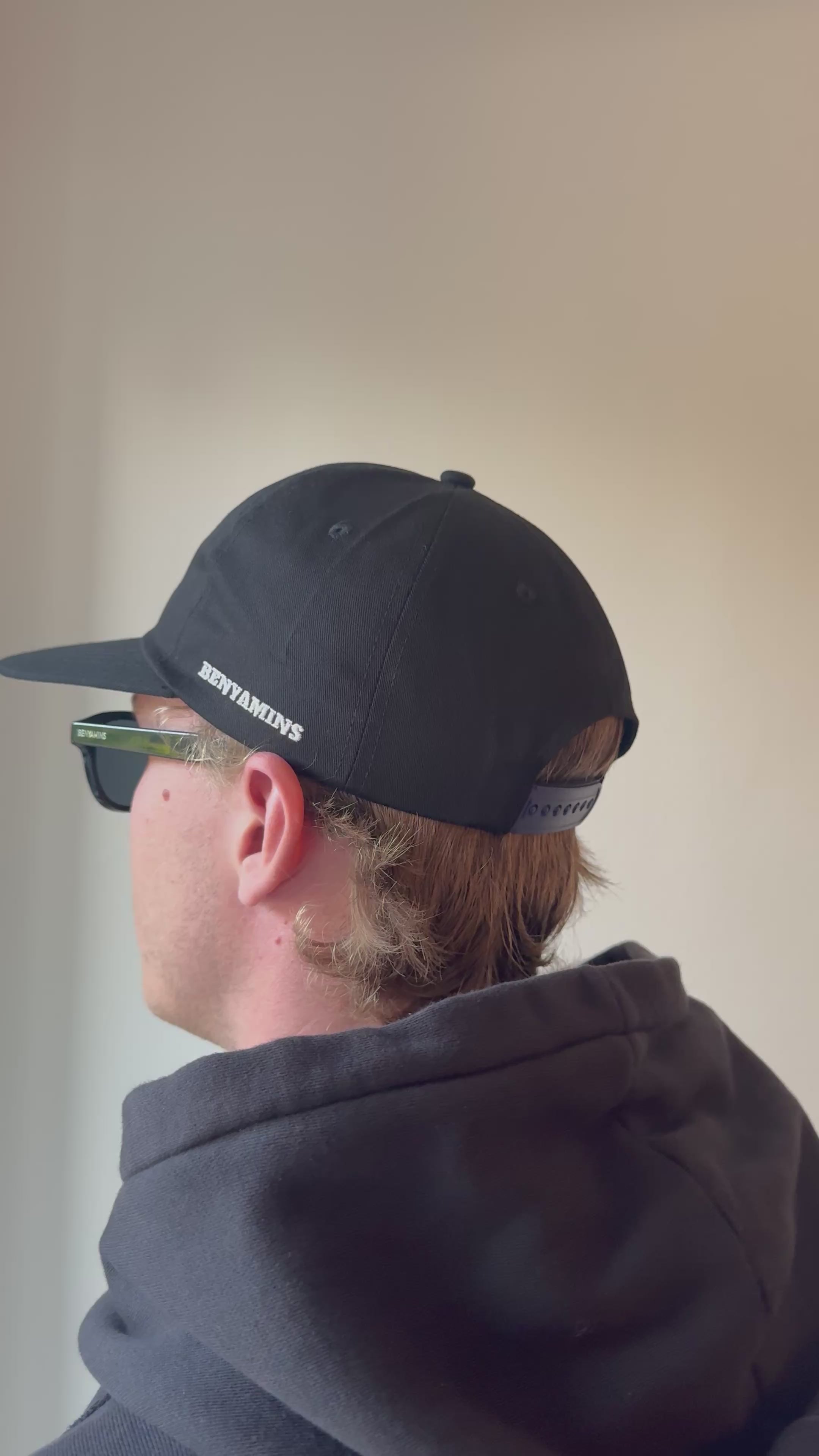 BLACK MINI LOGO CAP