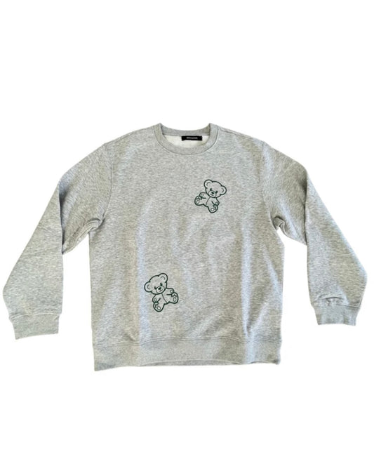 GREY CREWNECK